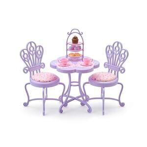 Journey Girls Glam 22 Piece Tea Party Cafe for 18" Dolls NWT